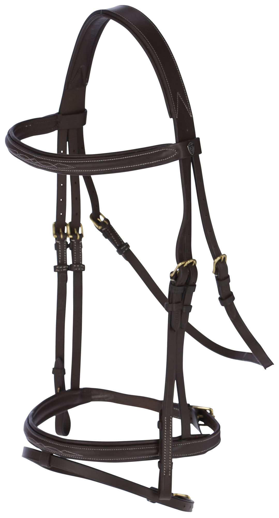 Covalliero Trensenzaum Classic, Leder, braun