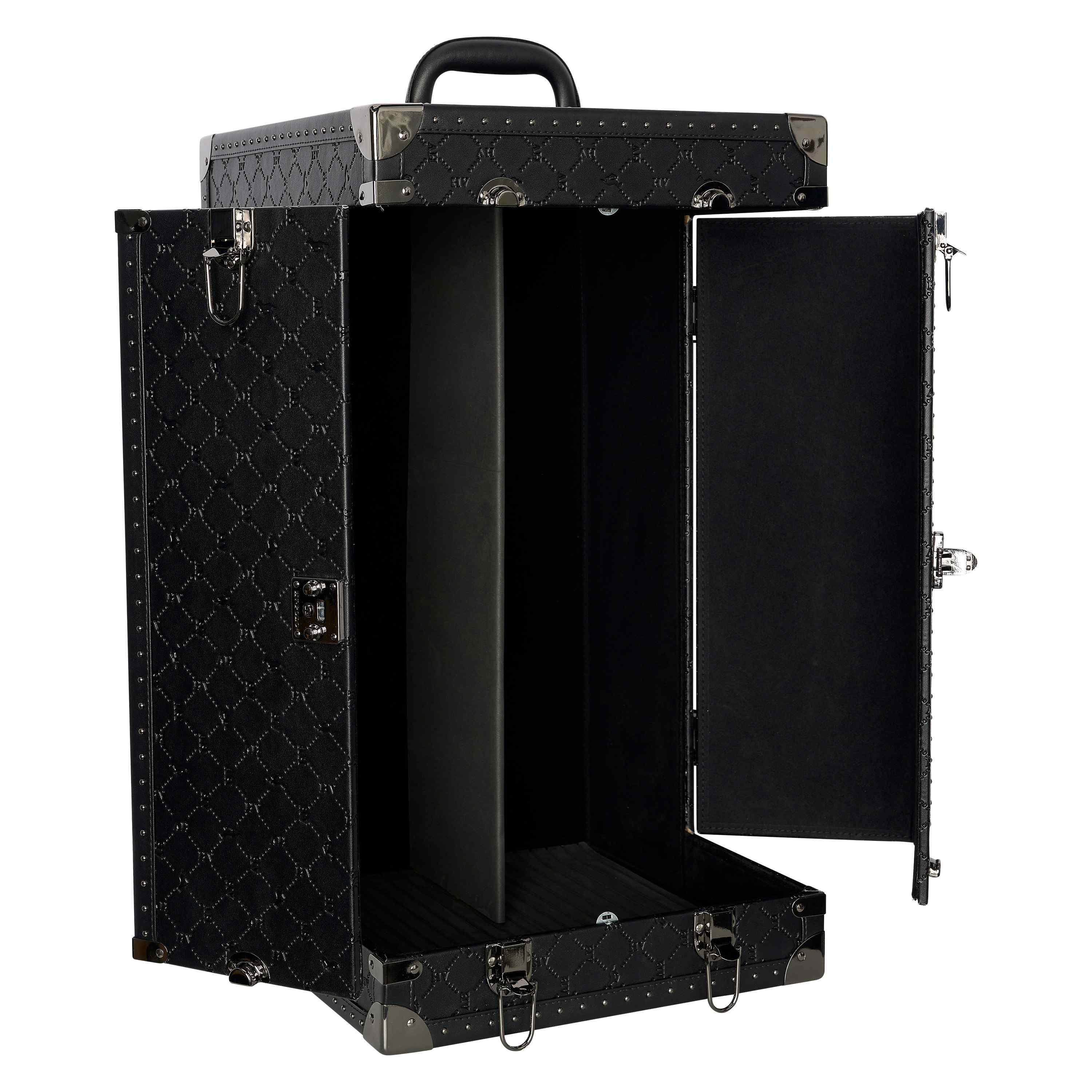 Imperial Riding Stiefel Box HVPLuxury schwarz 34x36x62cm Innenansicht