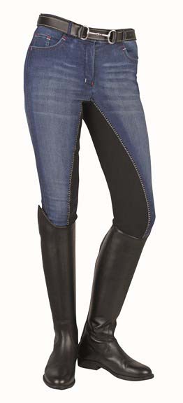 Reithose "Summer Denim", 3/4 Alos Besatz