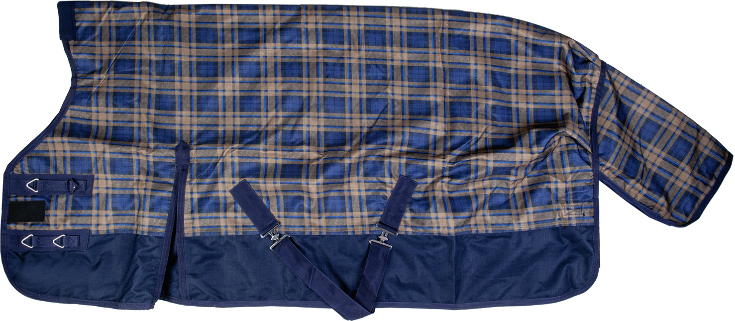 Highneckdecke "Pittsburgh Karo", 600D mit 300g Wattefüllung
