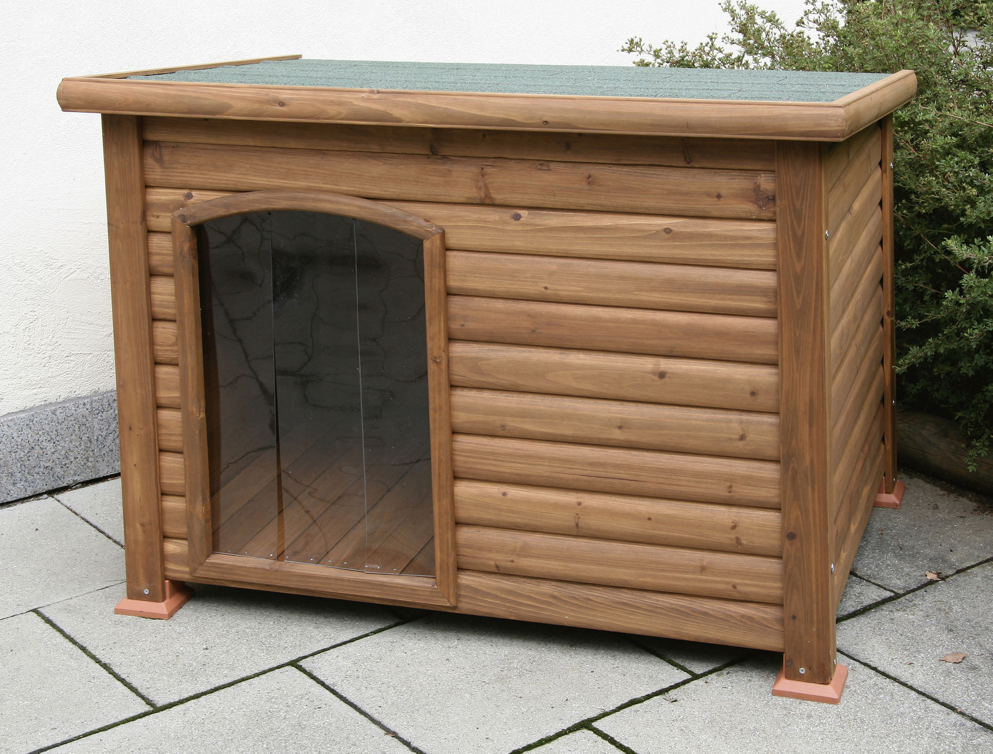 Kerbl Hundehütte mit Terrasse, 113 x 81 x 83 cm