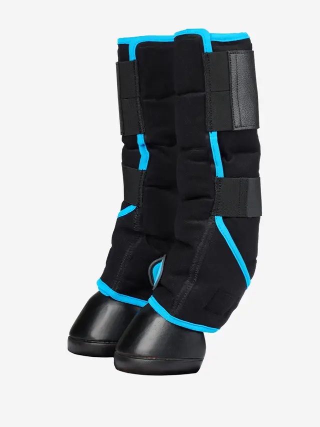 LeMieux Freeze Flow Ice Boot, Hind,Kühlgamaschen,schwarz