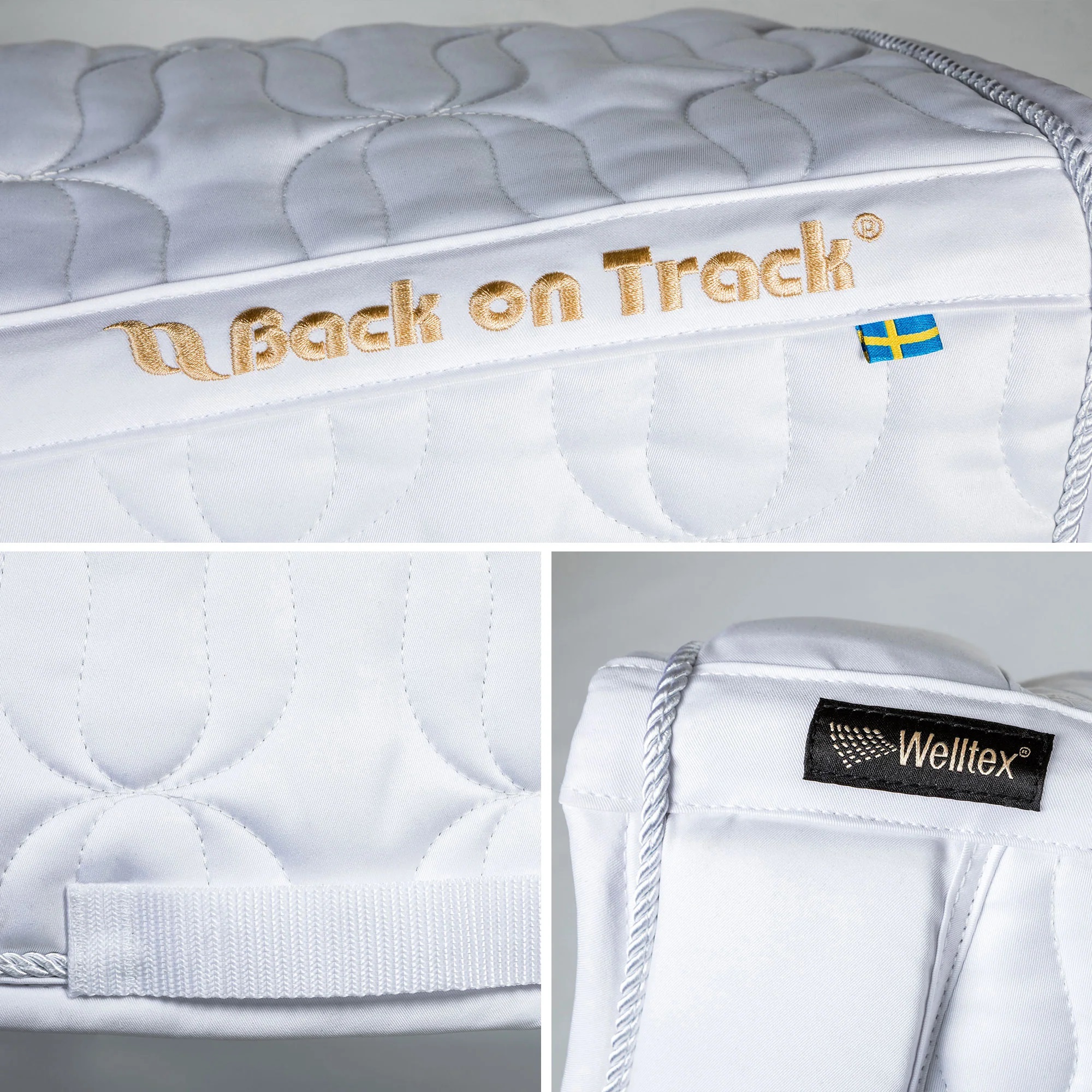 Back on Track "Deep Nights" Saddle Pad Jumping