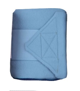 HKM Polarfleecebandagen, 4er Set, atmungsaktiv