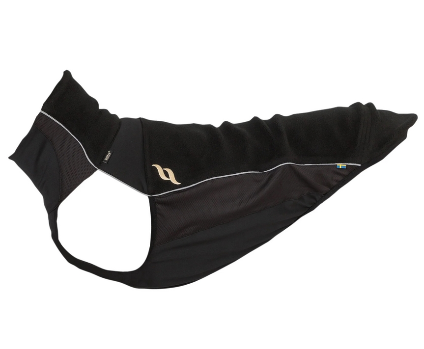 Back on Track Hundefleecepullover Eddie, schwarz,45cm,Sale
