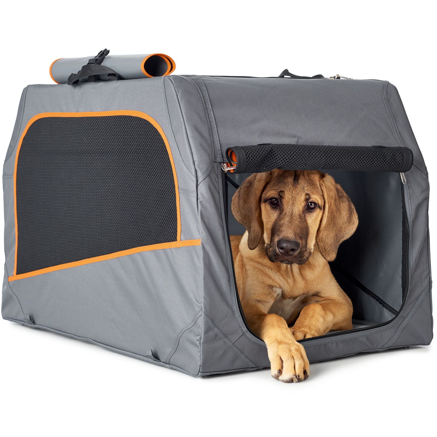 Hunter Faltbare Hundebox mit Aluminium-Gestell