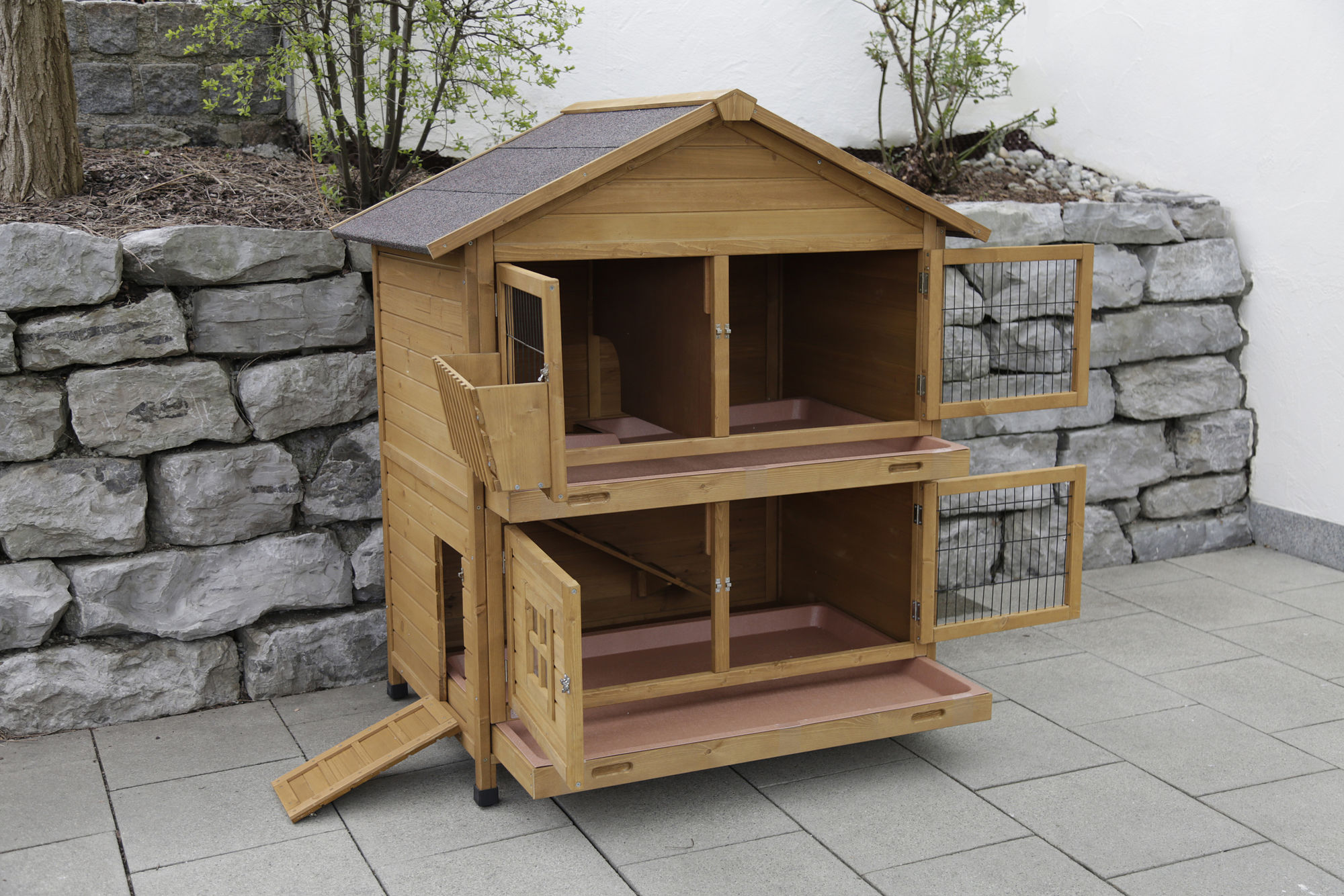 Kerbl Nagerstall "Südtirol", 125 x 87 x 142 cm, Holz