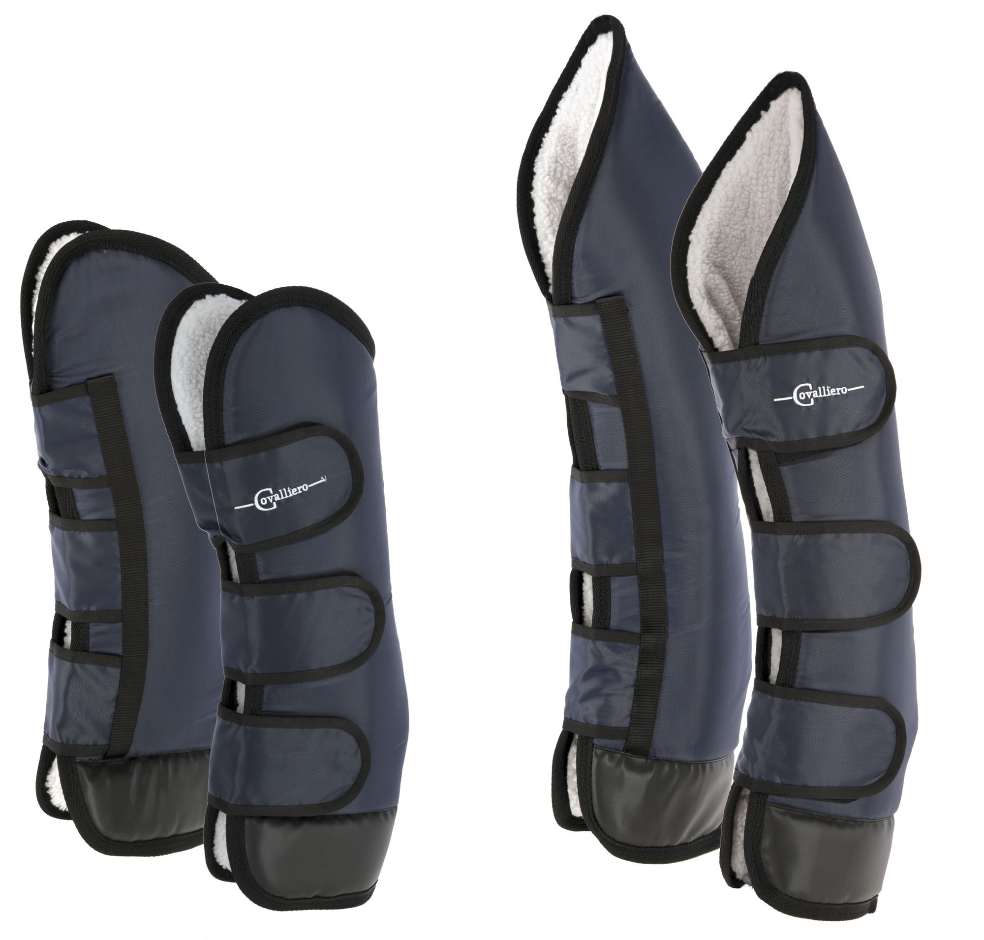 Covalliero Transportgamaschen Dexter, 4er-Set, dunkelblau