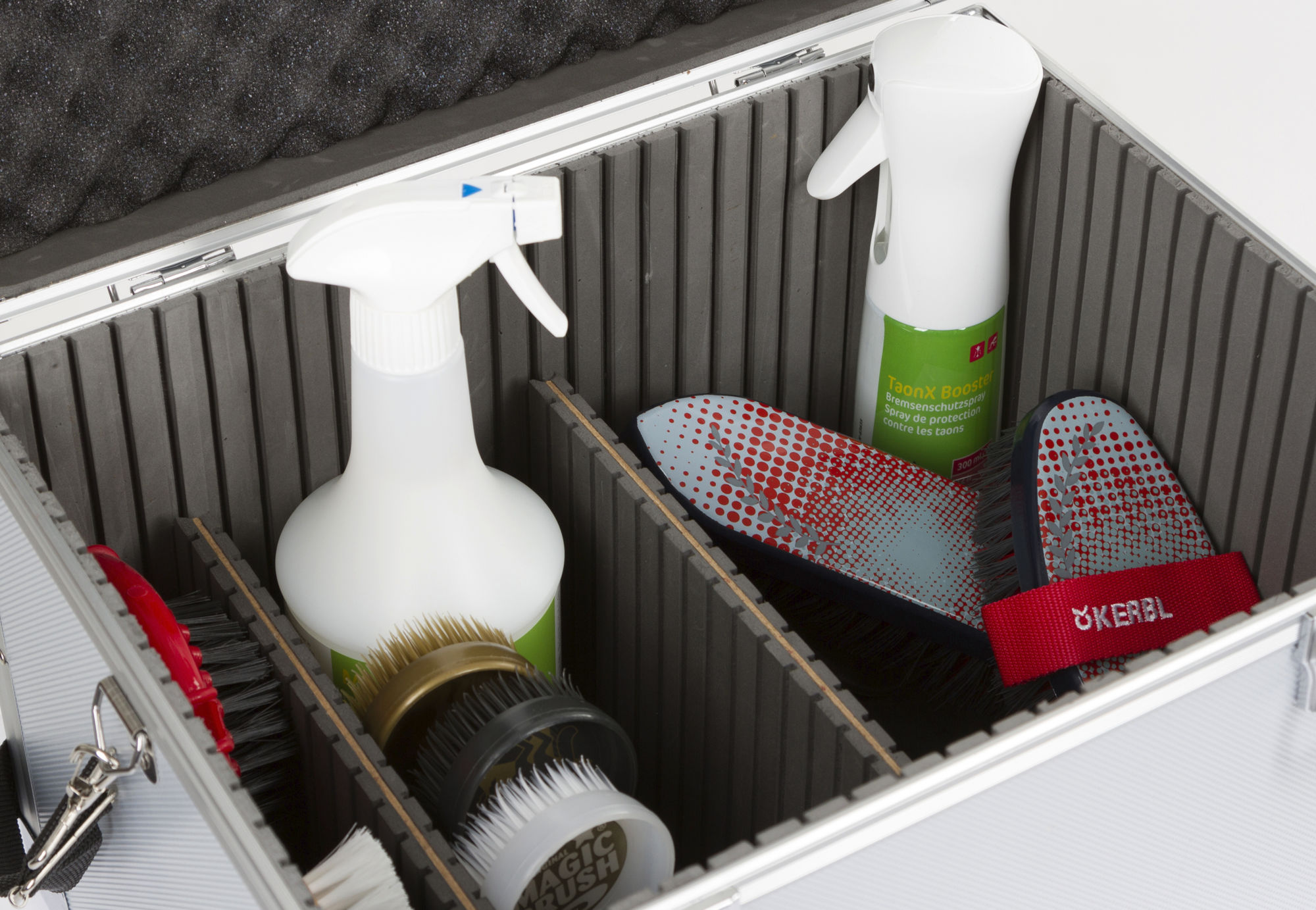 Kerbl Putzbox "AluSafe", silber, Aluminium