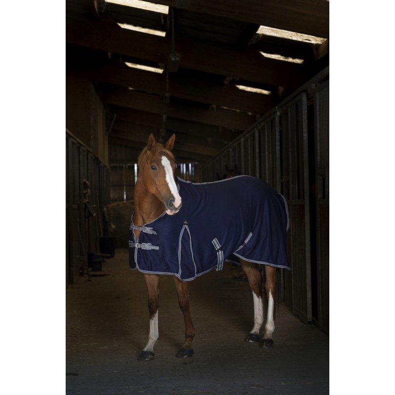 EQUITHÈME "Sweat", Sommerdecke, Pferdedecke, marineblau
