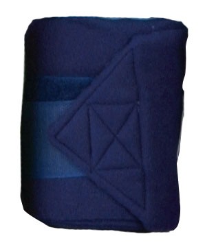 HKM Polarfleecebandagen, 4er Set, atmungsaktiv