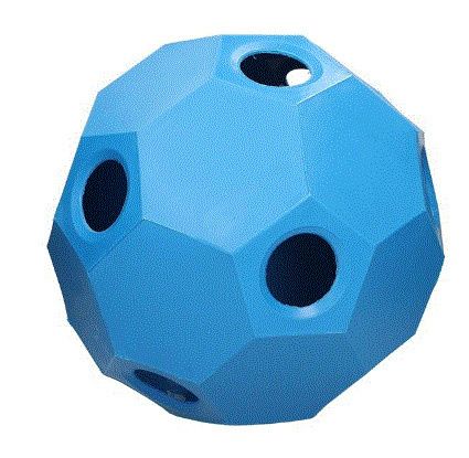 USG Spiel- und Fütterungsball "Happy Hay Play" gr. Löcher, 70 mm