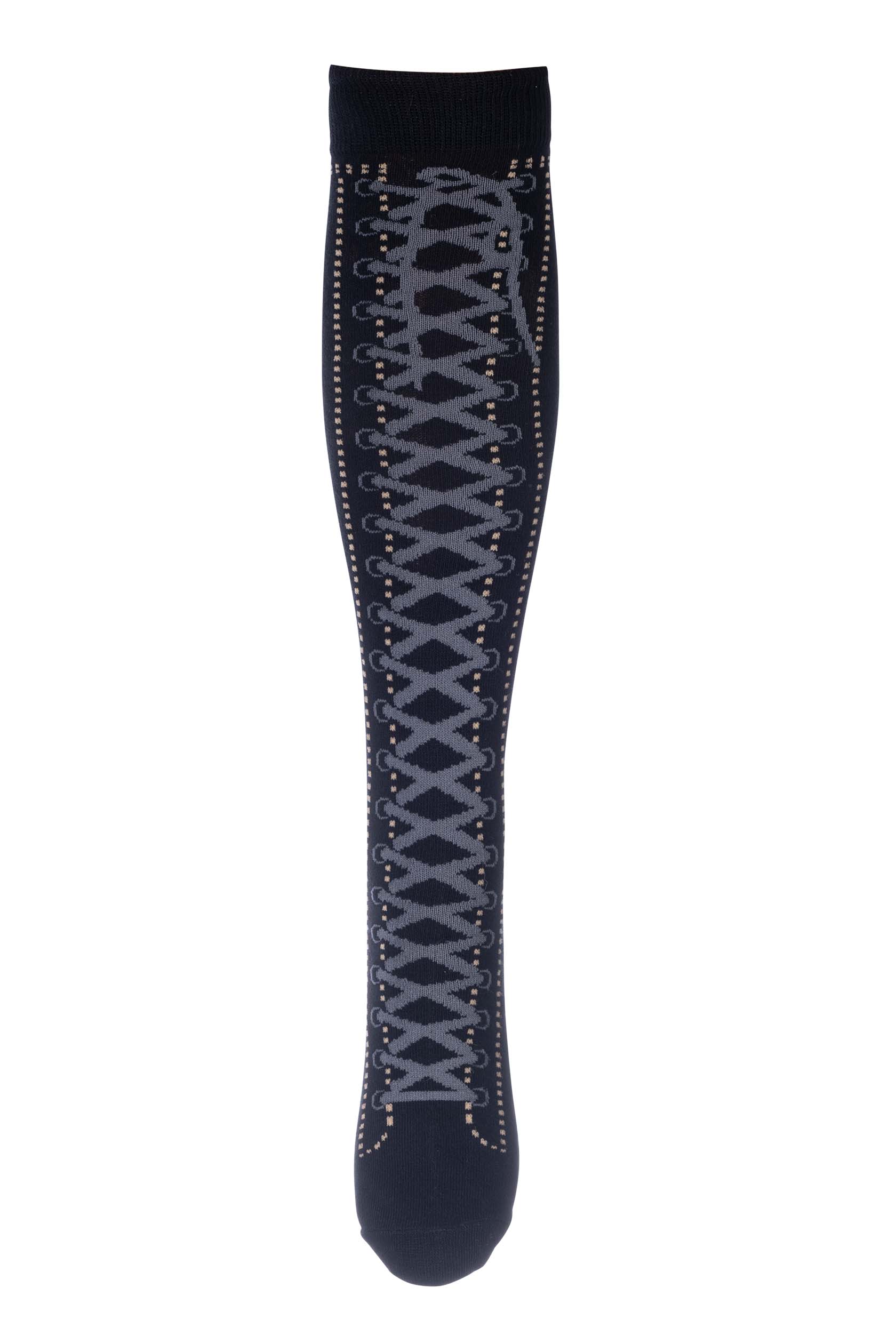 Reitsocken "Hobby Horsing", Einheitsgröße, schwarz