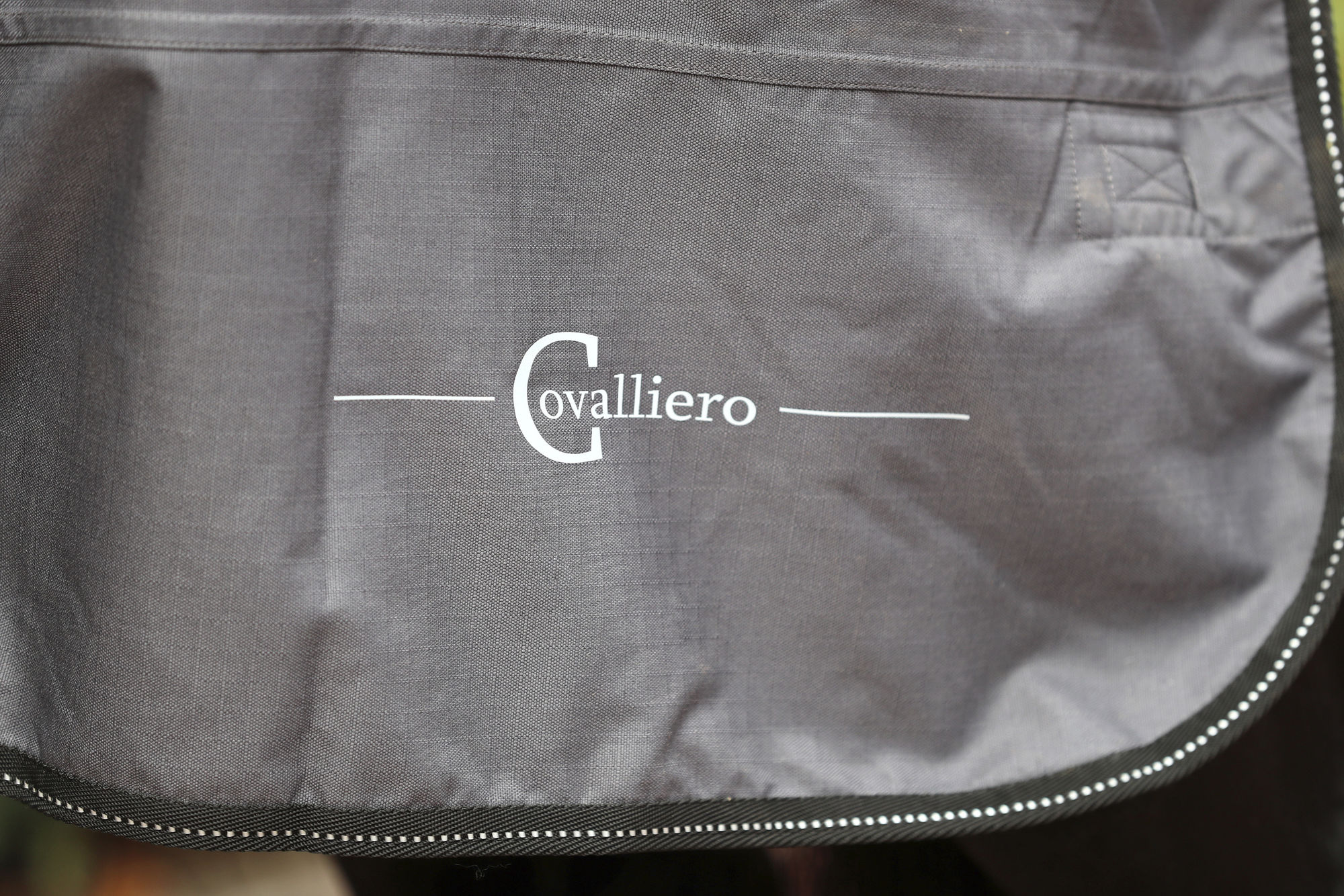 Covalliero Outdoordecke RugBe Protect, HighNeck, grau