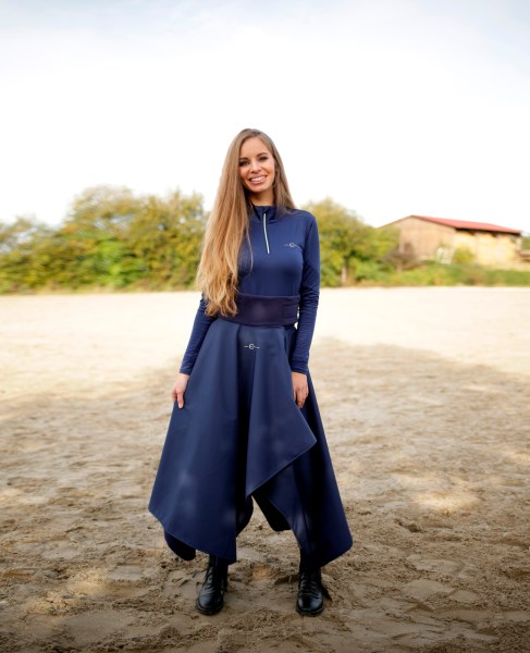 Covalliero Thermo-Reitrock navy