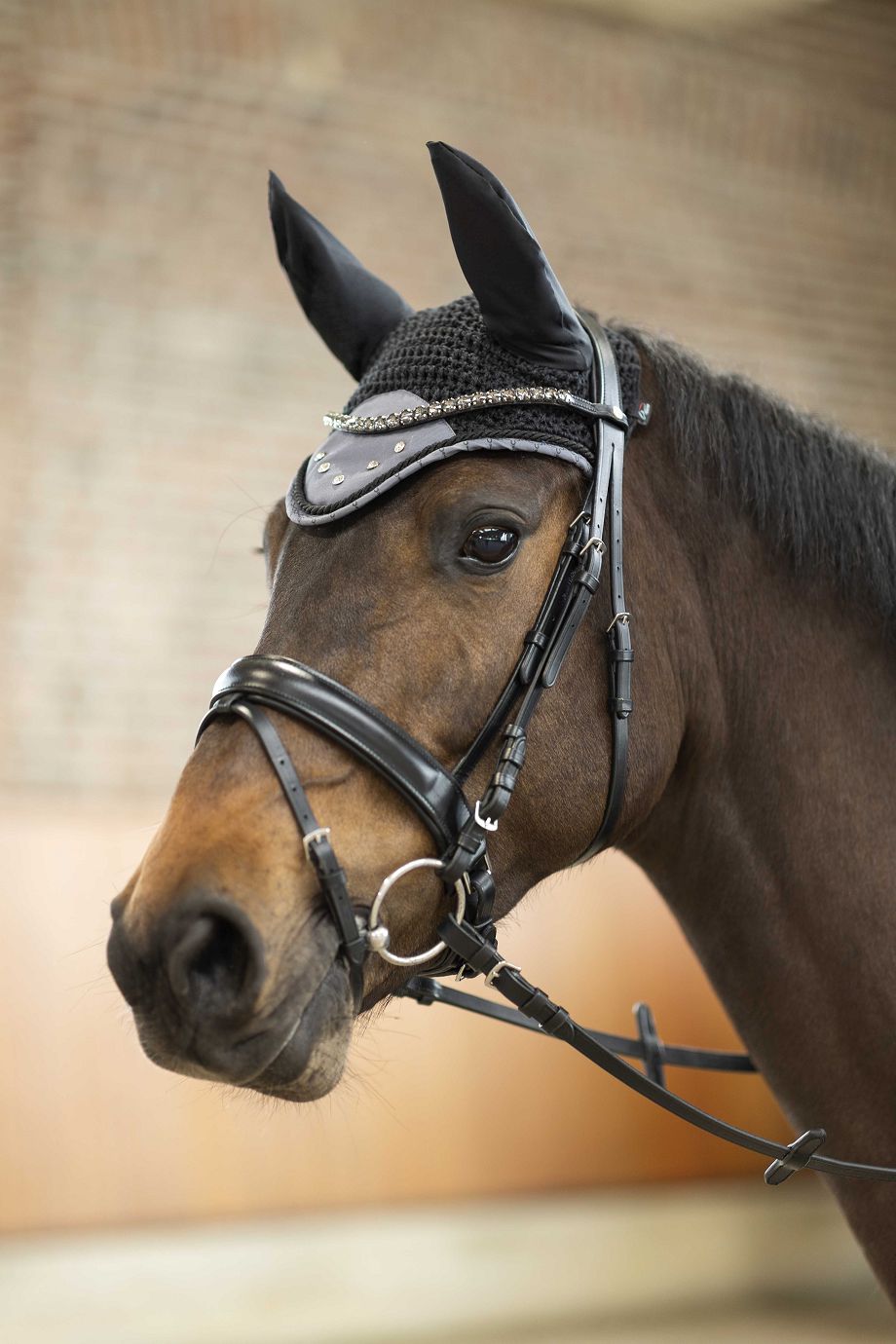 HKM Fliegenhaube "Rosewood"