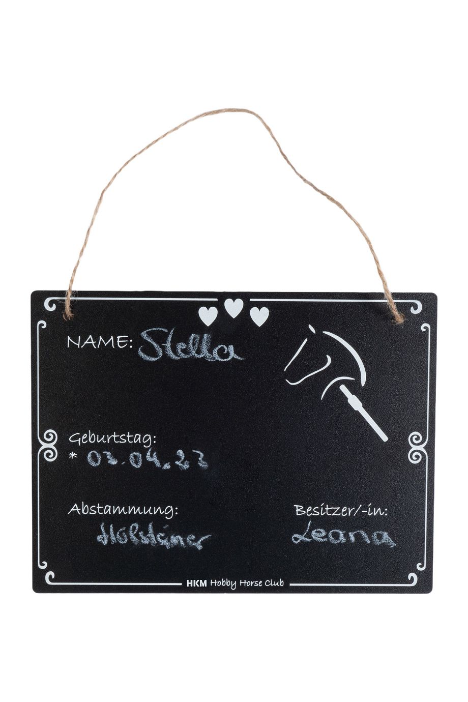 Stallschild "Hobby Horsing"