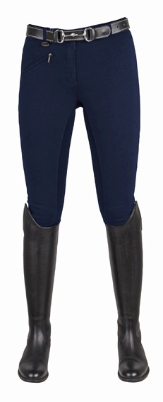 HKM Kinderreithose "Basic Belmtex, 3/4 Besatz