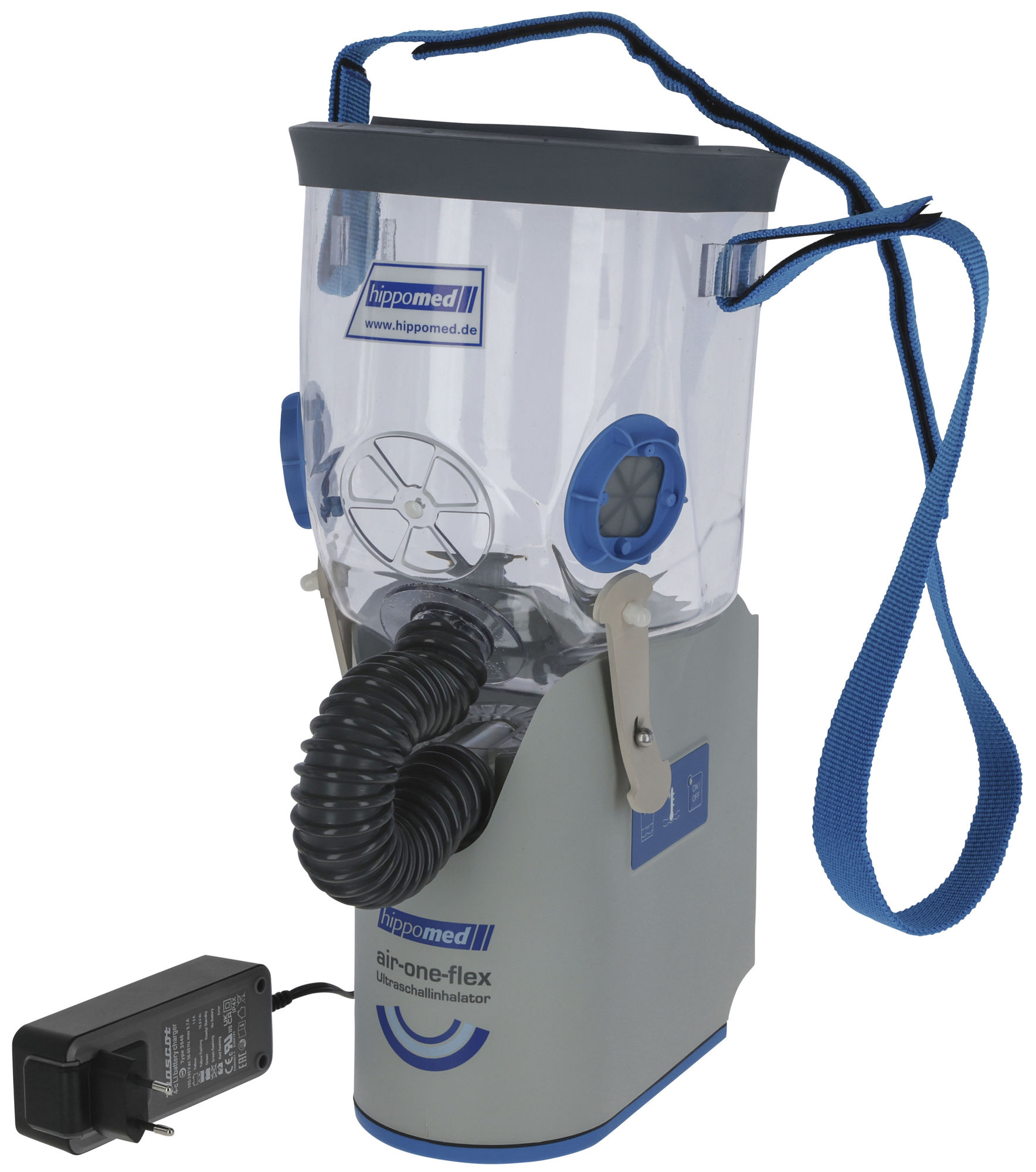 Akku-Ultraschall-Inhalator für Pferde AirOne Flex