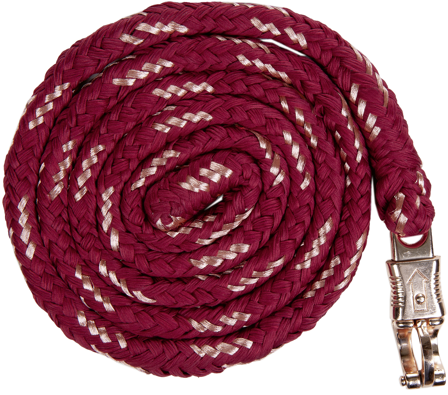 Strick "Rosegold", mit Panikhaken, 180 cm