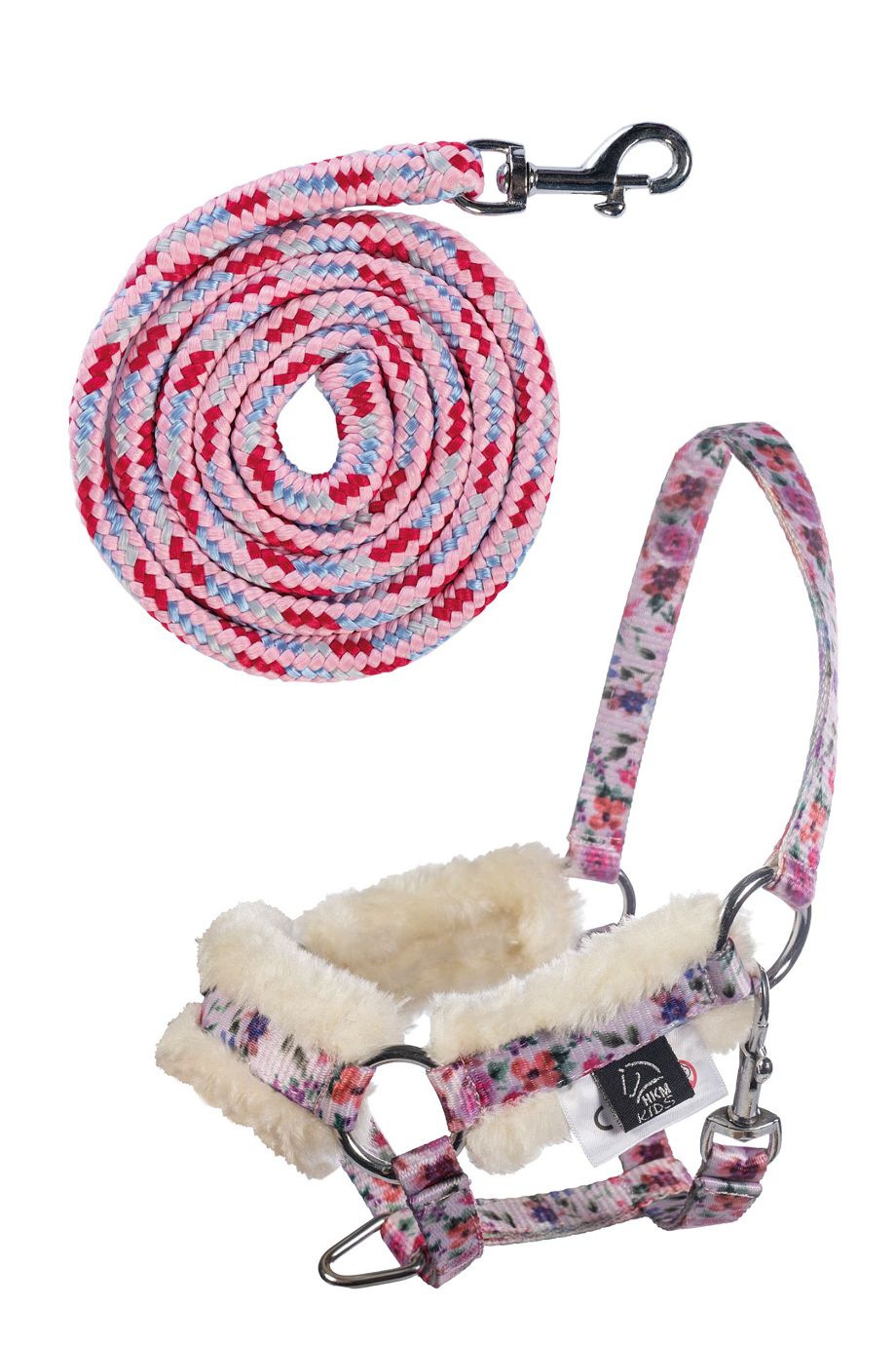 Halfter und Strick "Hobby Horsing", Einheitsgröße, Steckenpferdezubehör,dunkelblau mit Sternchen,Sal