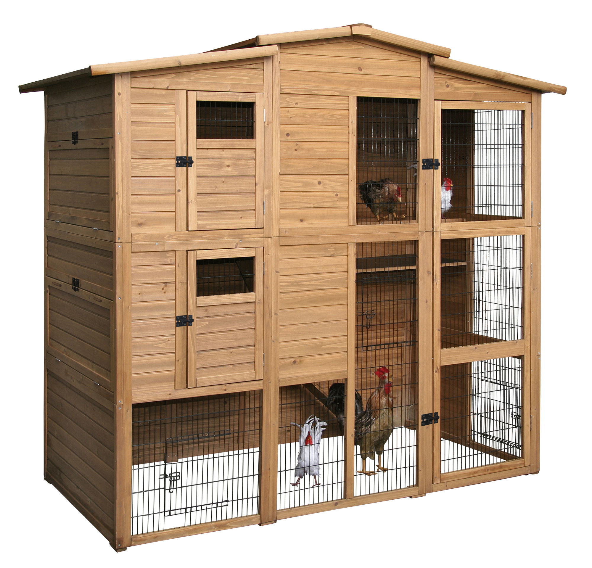 Kerbl Hühnerhaus, 222 x 115 x 200 cm, Holz