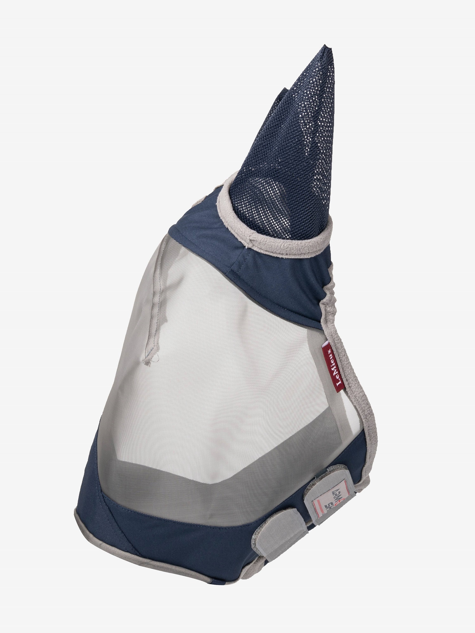 LeMieux Armour Shield Pro Half Fliegenmaske, mit Ohrenschutz, navy