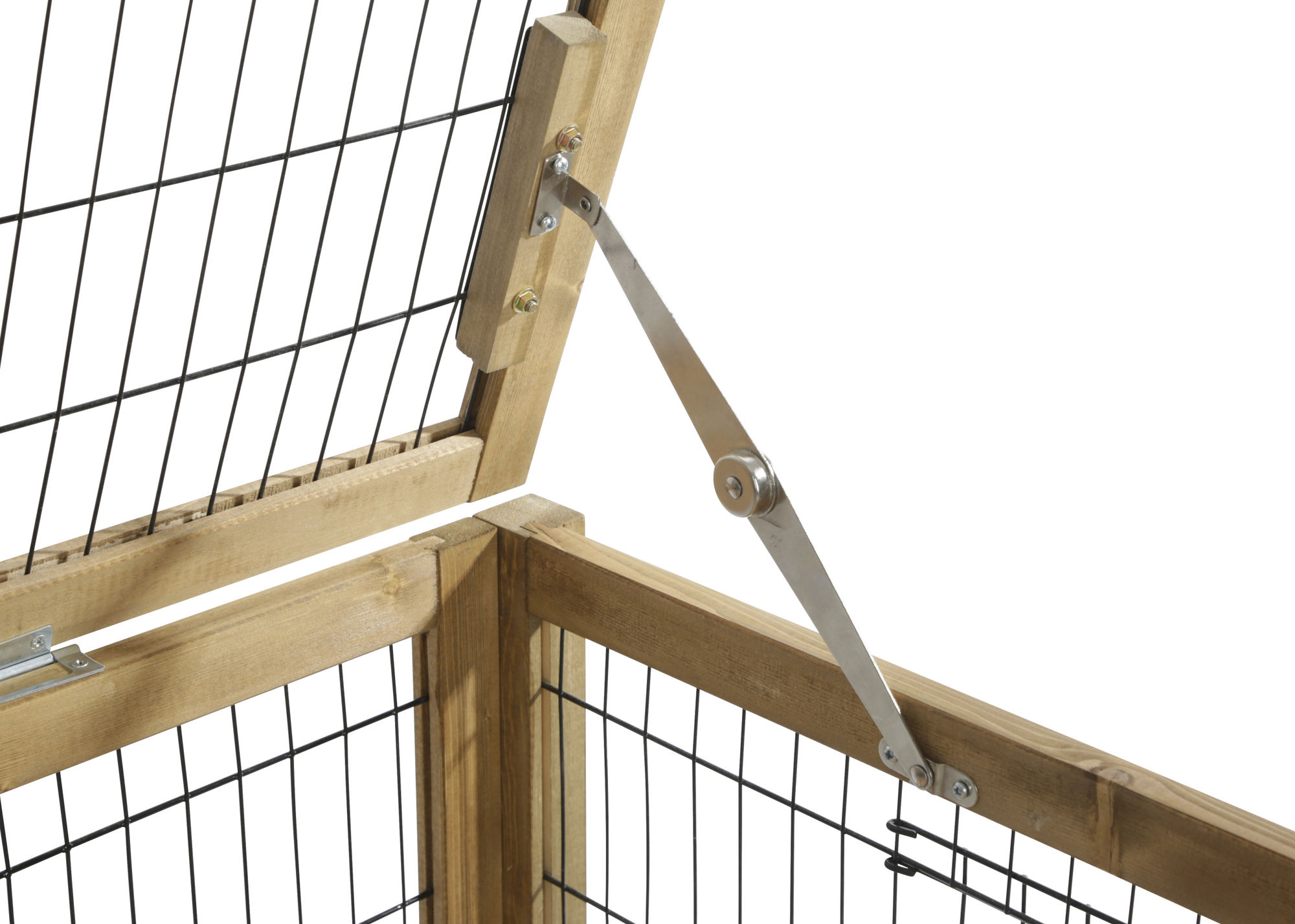 Kleintierkäfig "Indoor Space", 116 x 75 x 70 cm, Holz