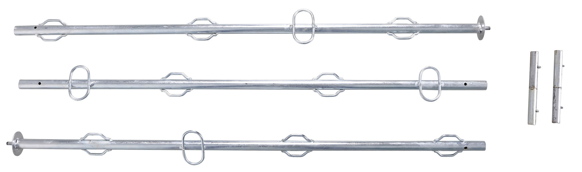 Kerbl Erweiterungselement mit Ausbruchssperre, 230 x 76 x 70 cm, Metall verzinkt