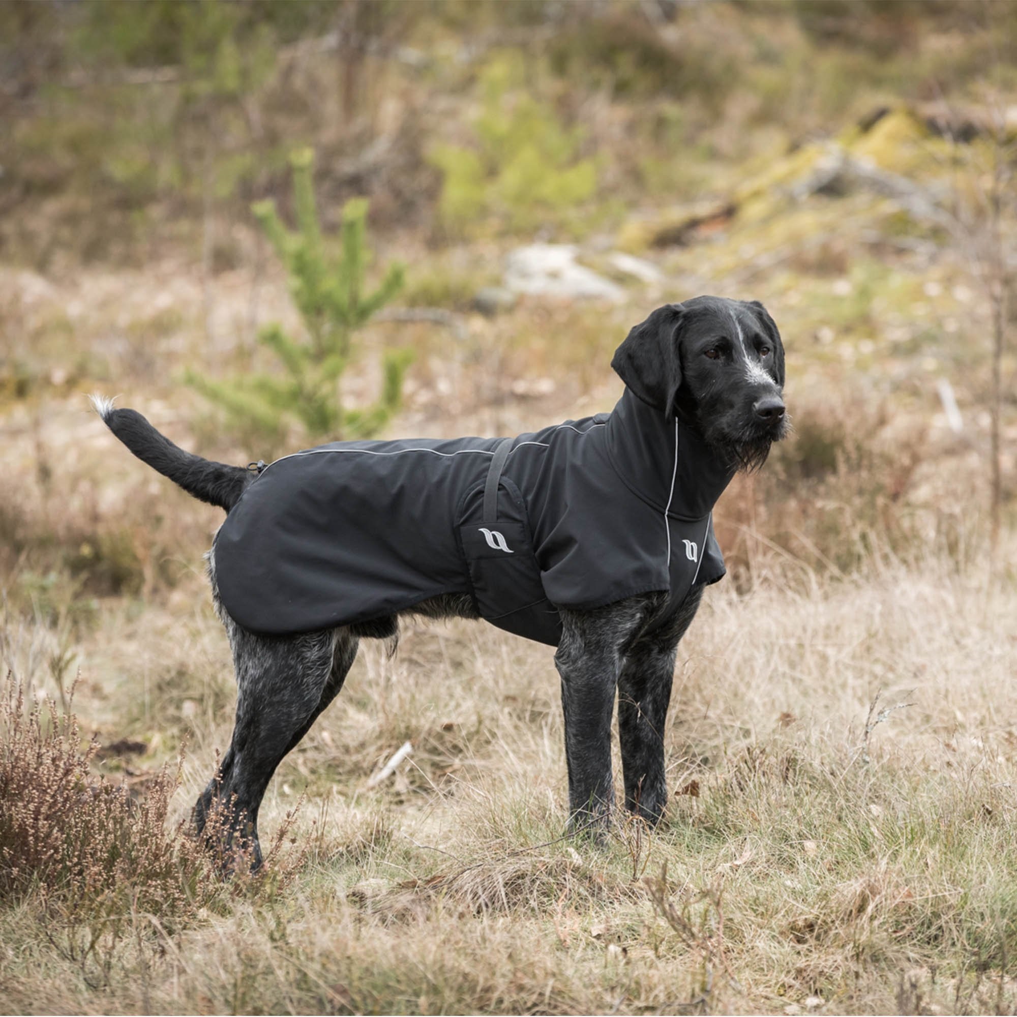 Back on Track Hundemantel Bark, schwarz, Allround Mantel