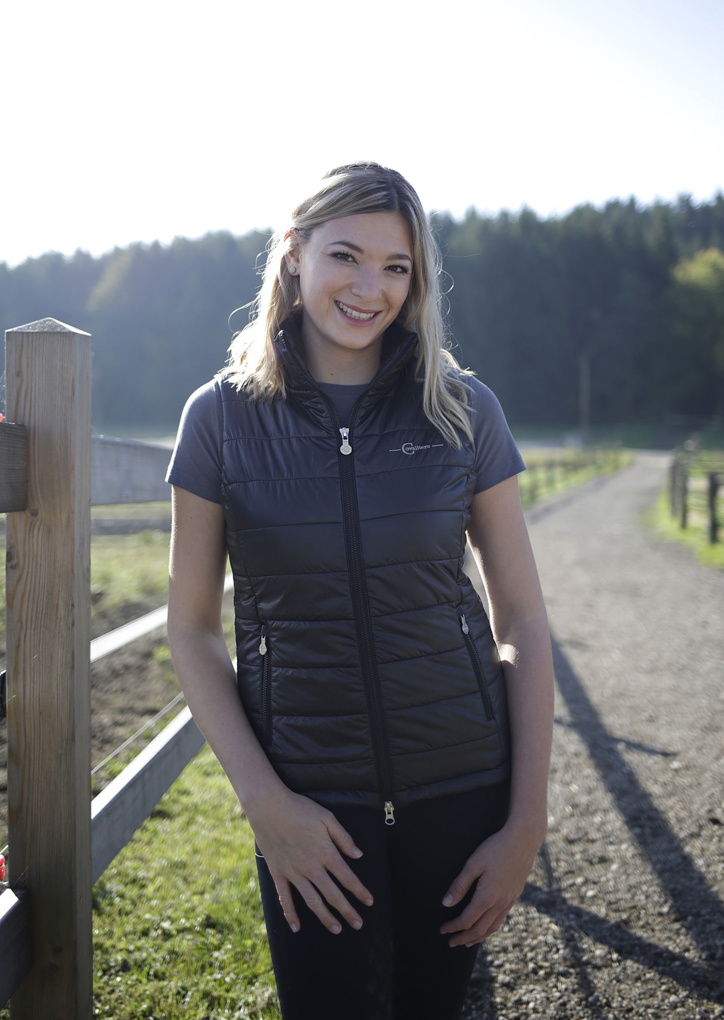 Covalliero Steppweste, Damen, Reitweste