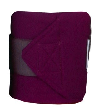 HKM Polarfleecebandagen, 4er Set, atmungsaktiv