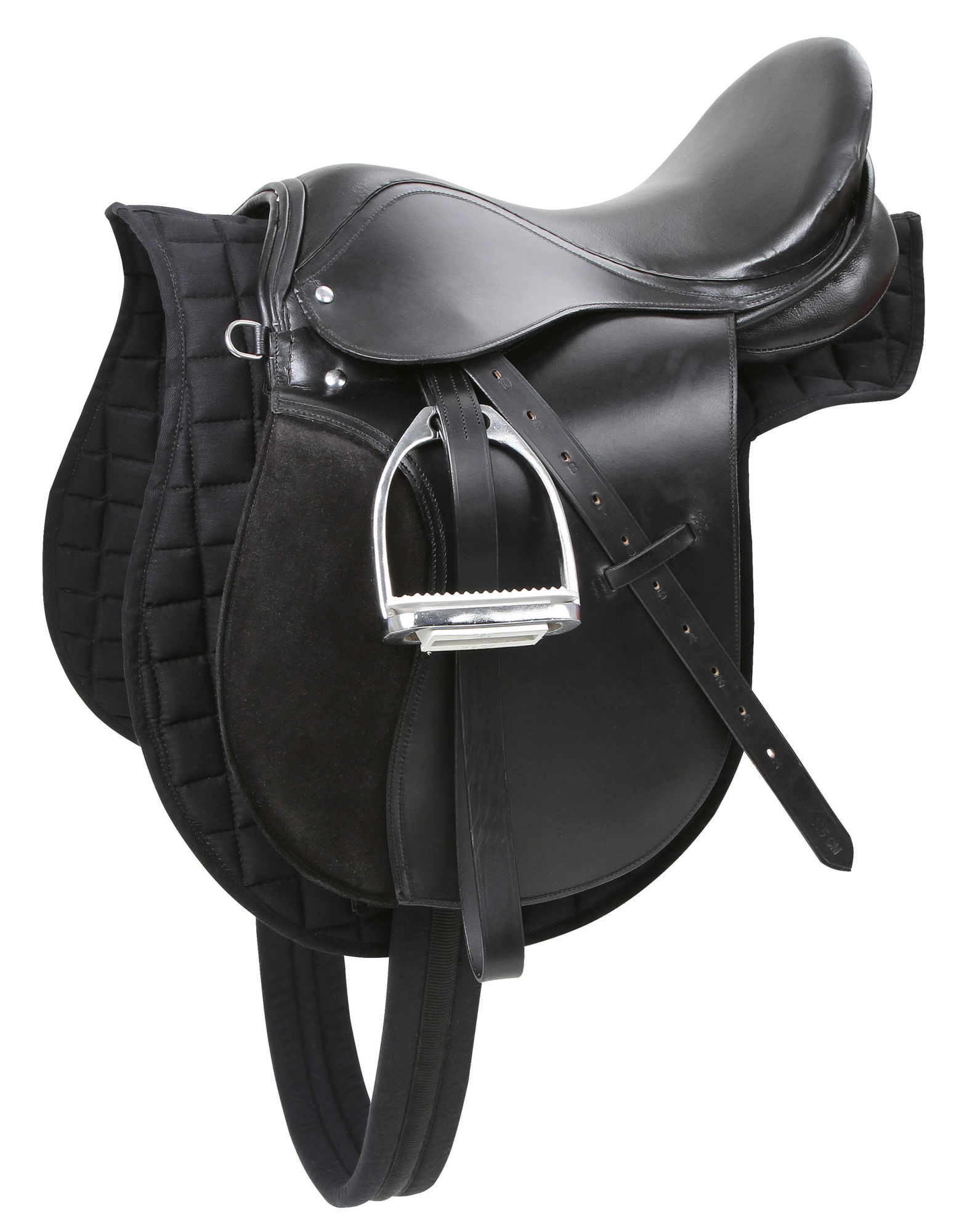 Covalliero Sattelset Halflinger, schwarz