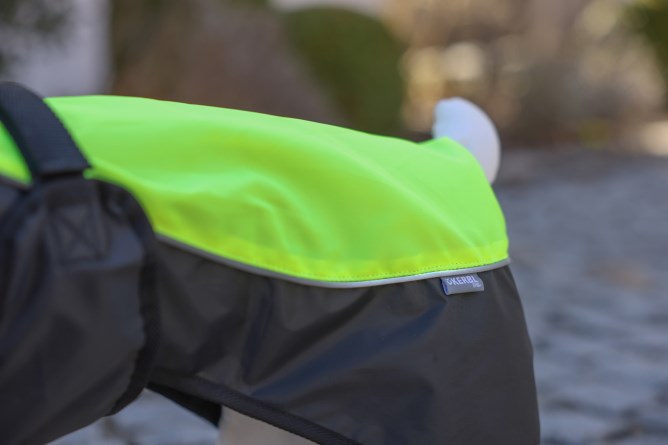 Kerbl Hundemantel Malmö reflektierend neon gelb wasser- und winddicht