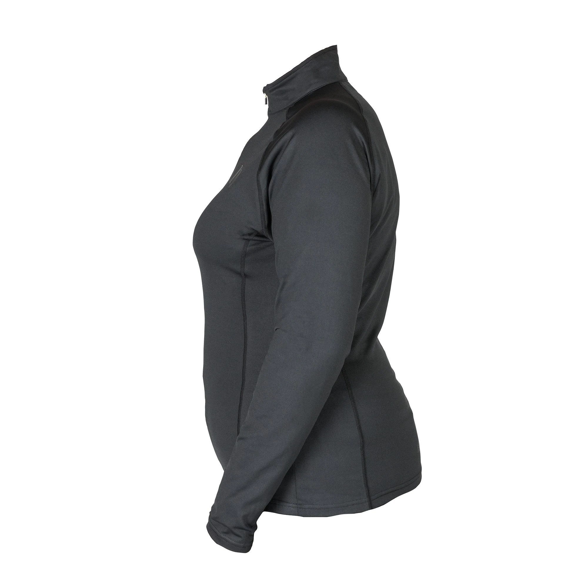 Back on Track Leia P4G W's L/S Tee, Langarmshirt, schwarz, Damen