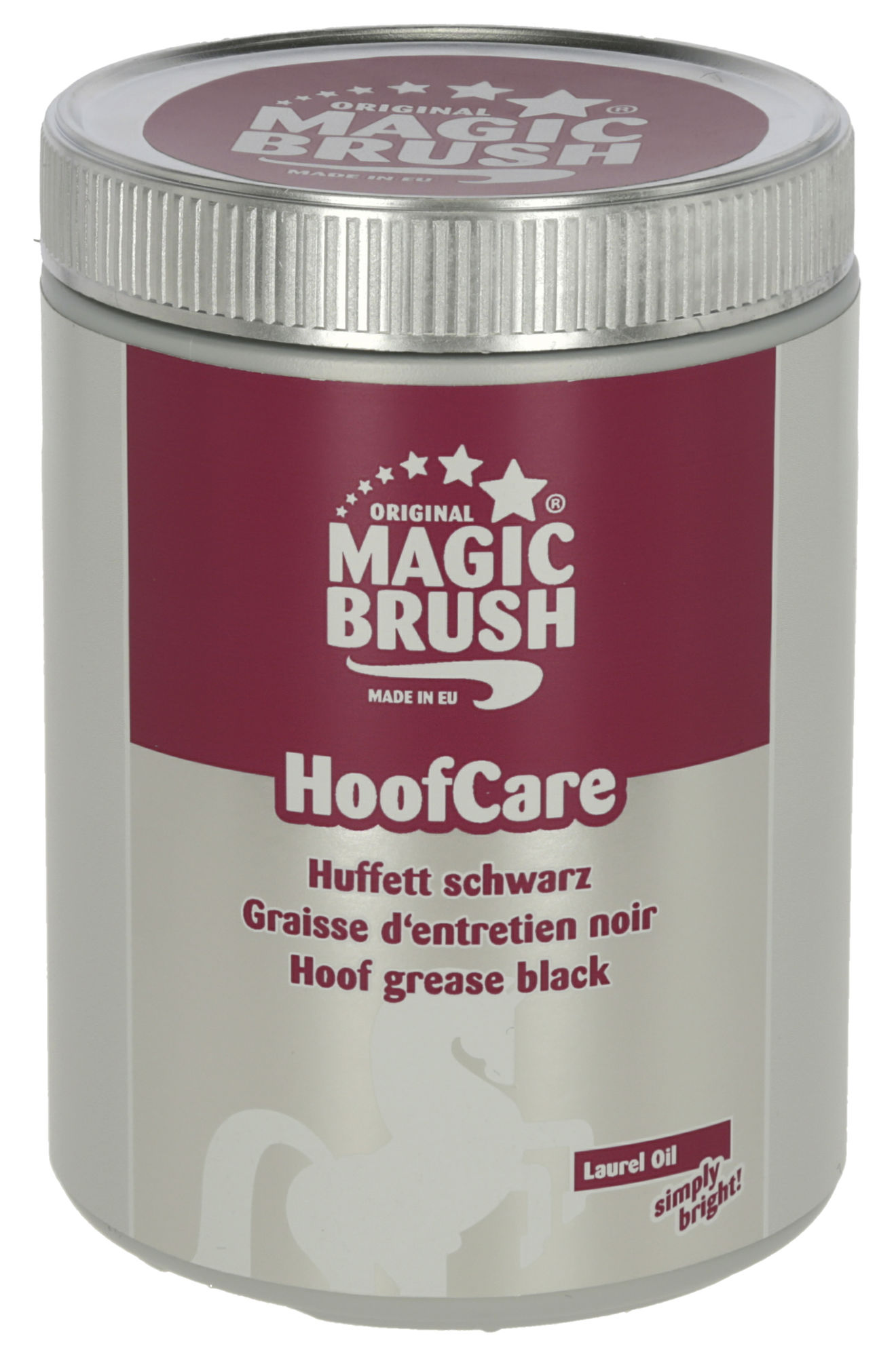 Magic Brush Huffett, schwarz
