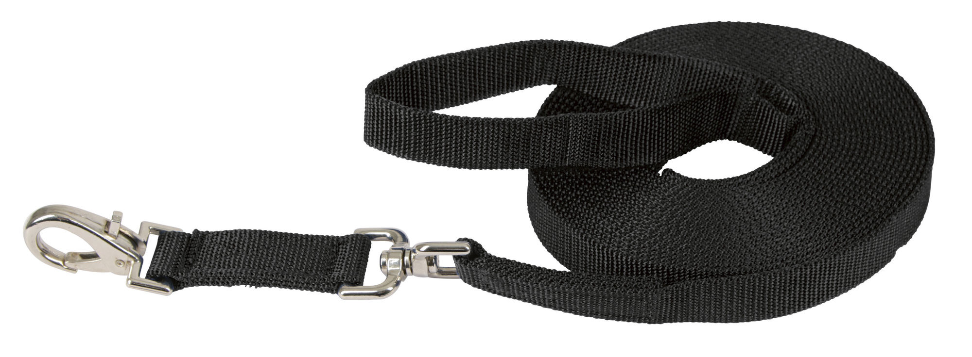 Covalliero Longierleine, 7,50 Meter, schwarz