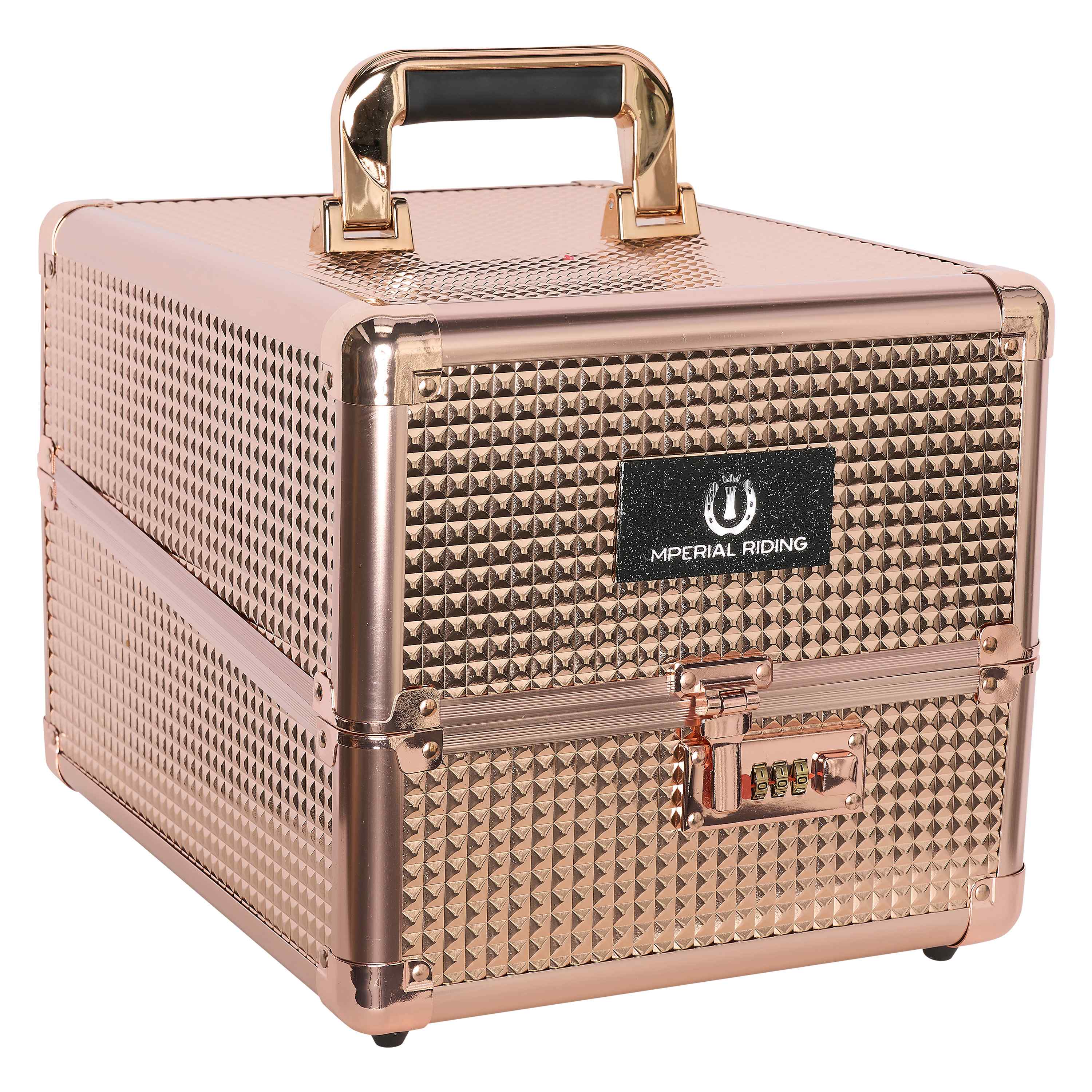 Imperial Riding Grooming Box Reithelm Box Roségold 26,5 x 33,5 x 24 cm
