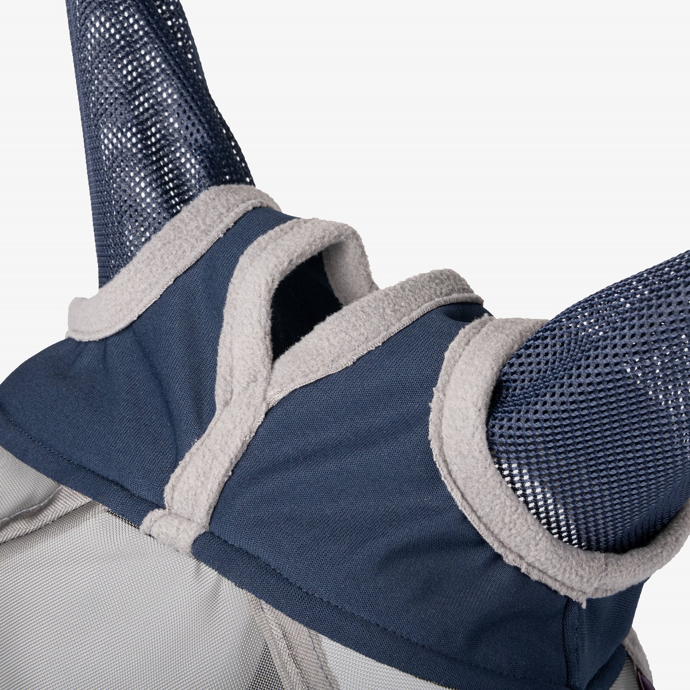 LeMieux Armour Shield Pro Half Fliegenmaske, mit Ohrenschutz, navy