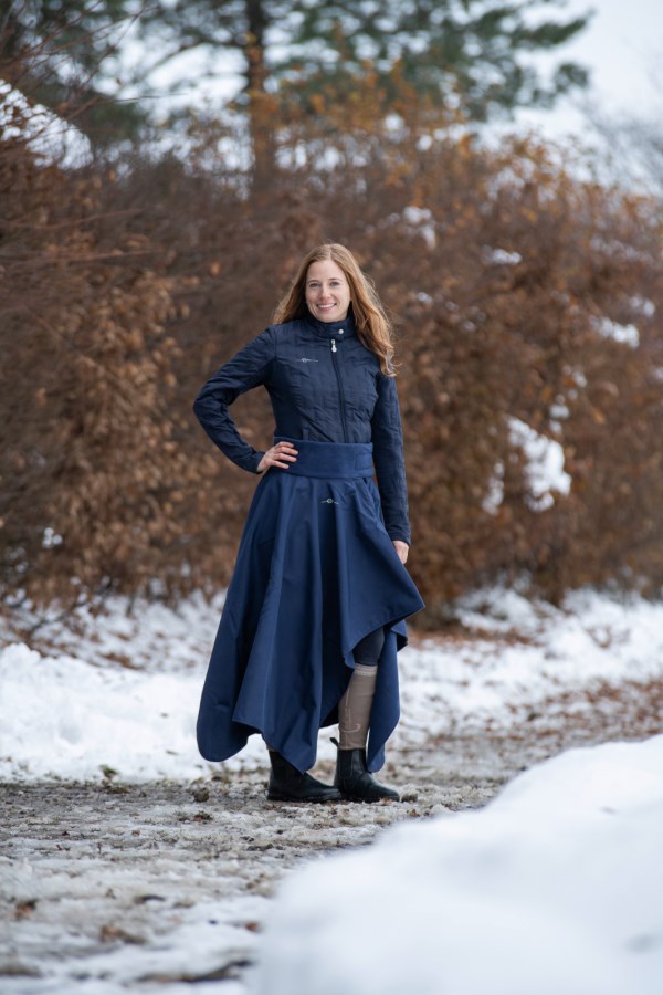 Covalliero Thermo-Reitrock navy