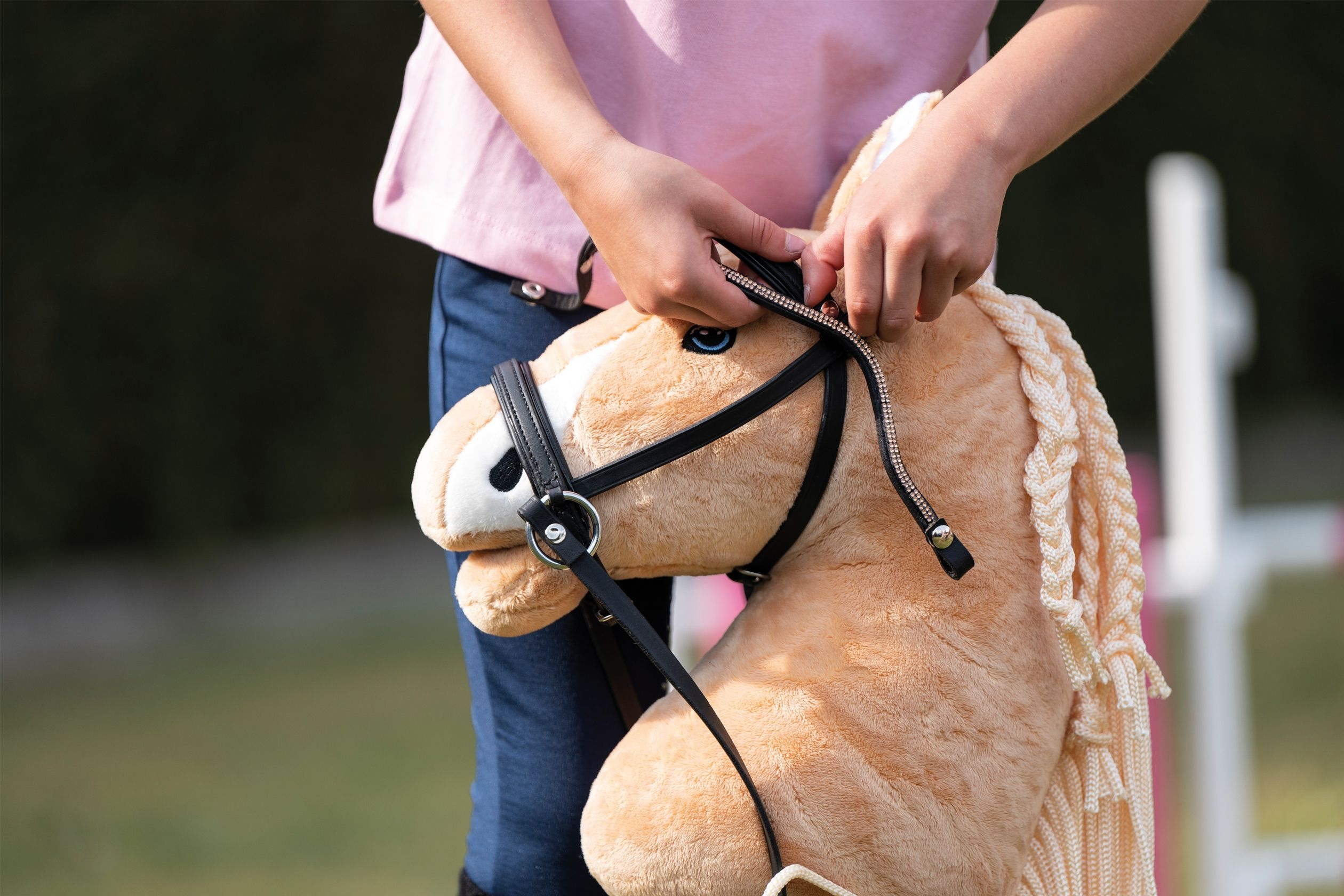 HKM Hobby Horsing Stirnbänder, 3er-Set