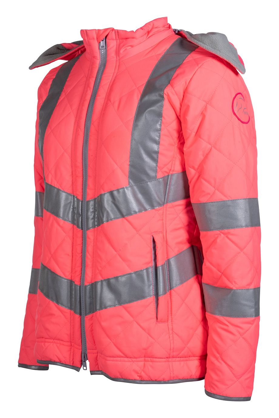 Damenjacke "Reflective" neon pink