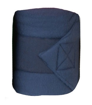 HKM Polarfleecebandagen, 4er Set, atmungsaktiv