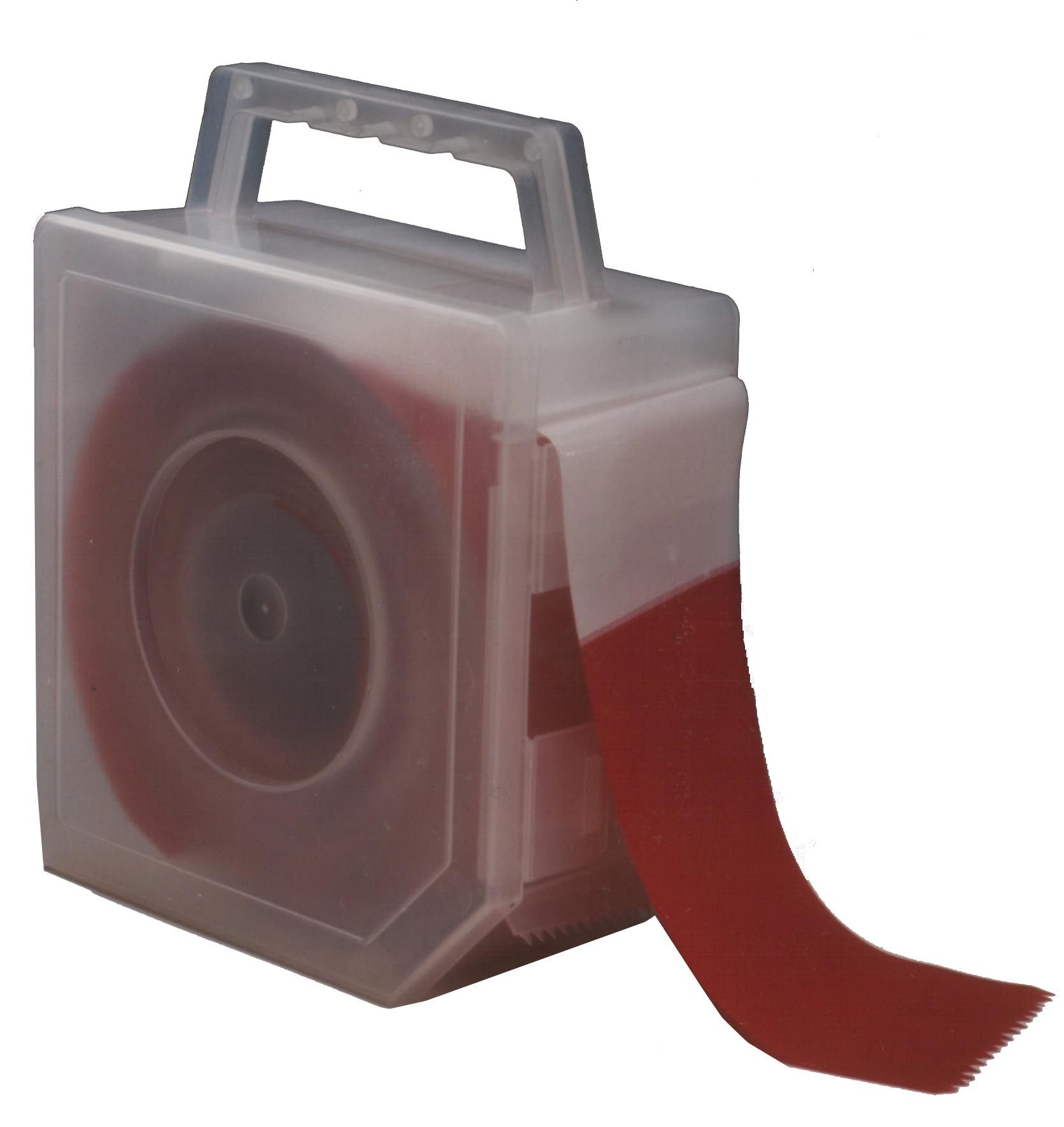 Spender transparent, mit Messer (ohne Absperrband)