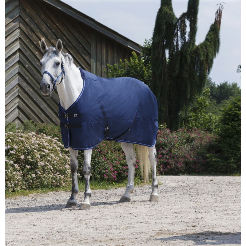 EQUITHÈME Stalldecke,marineblau,125 cm, Sale