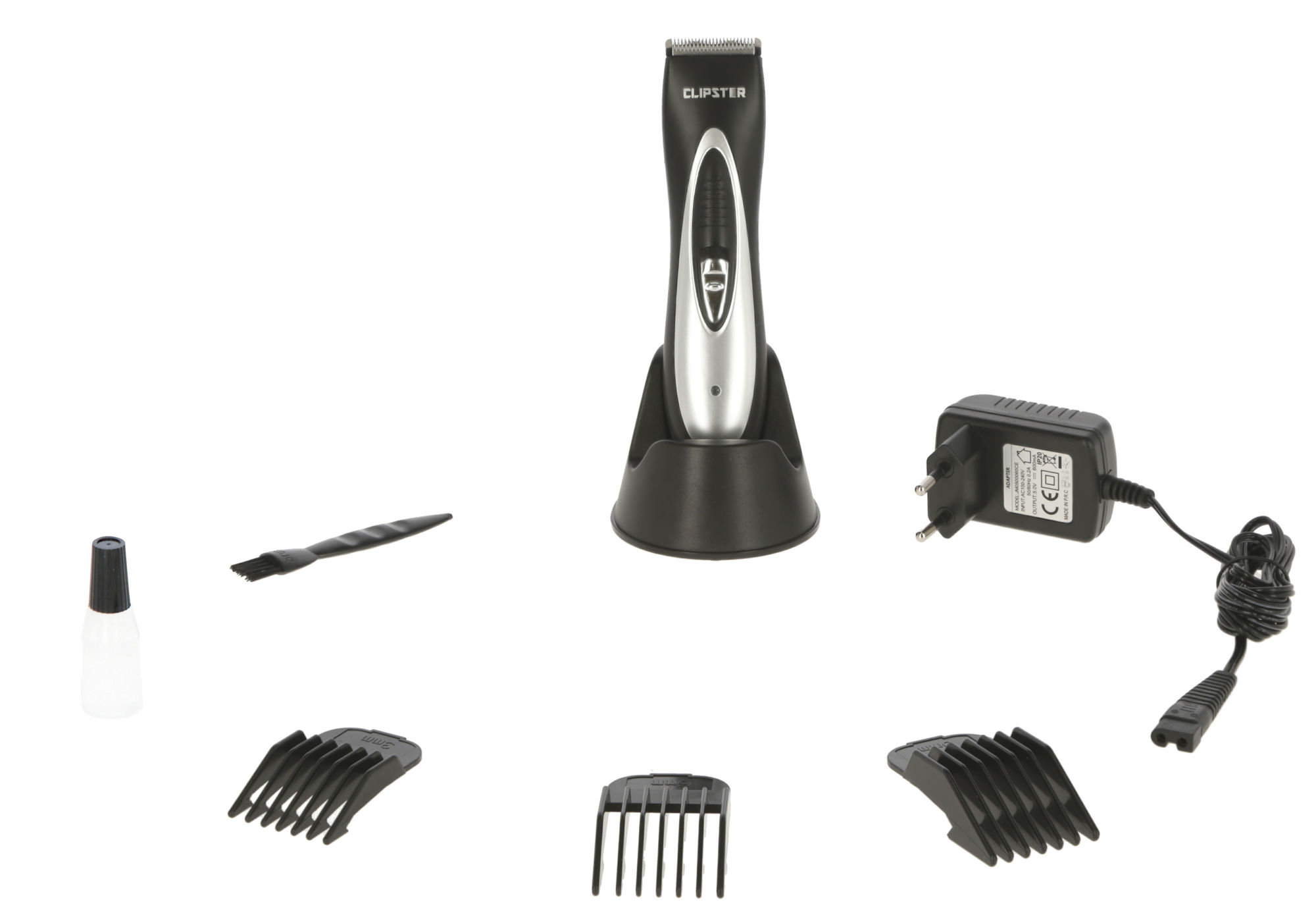 Clipster Akku-Schermaschine CuttoX, inkl. Zubehör, schwarz