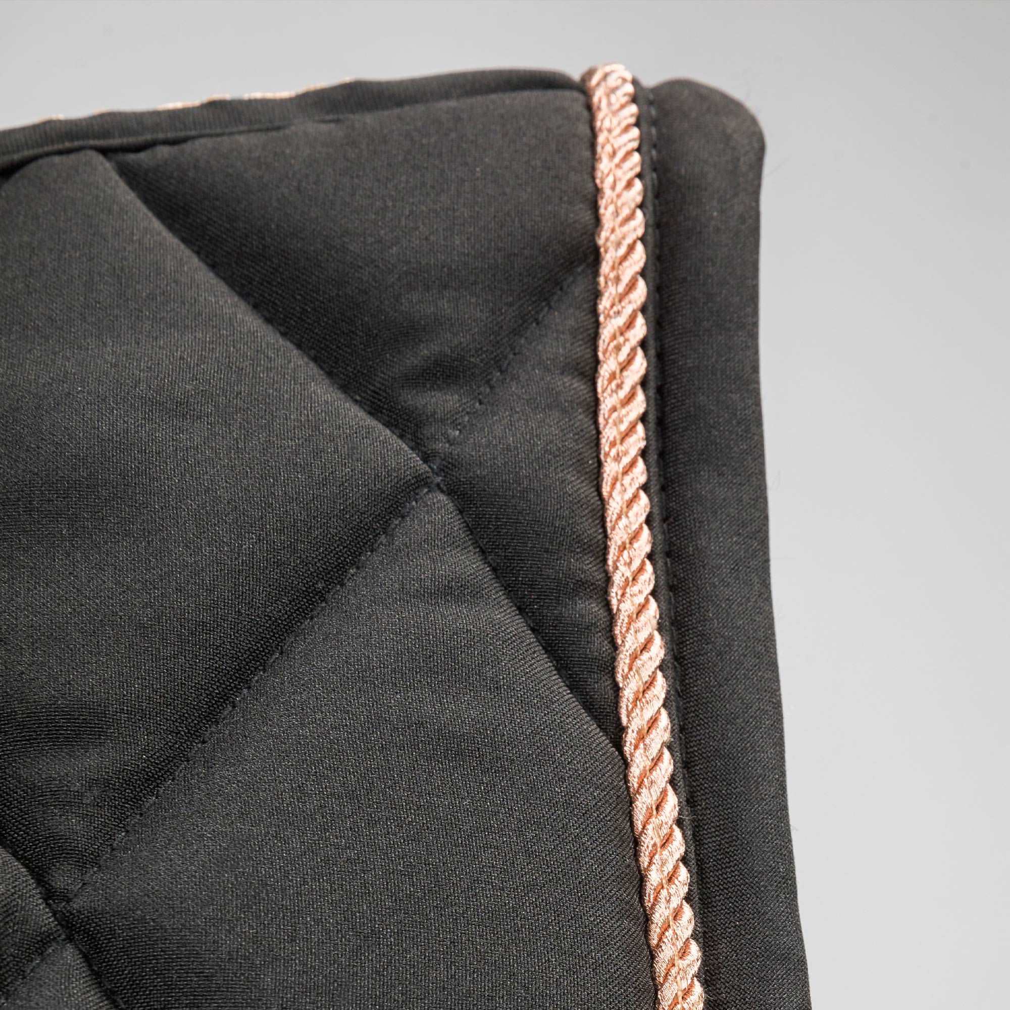 Back on Track Haze Collection Schabracke, Dressur, schwarz/roségold