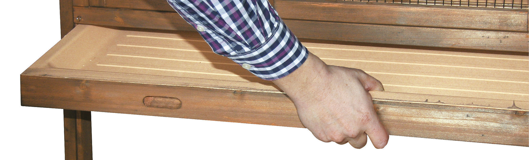 Kerbl Nagerstall "Appartement Flat", 115 x 61 x 118 cm , Holz/Kunststoff