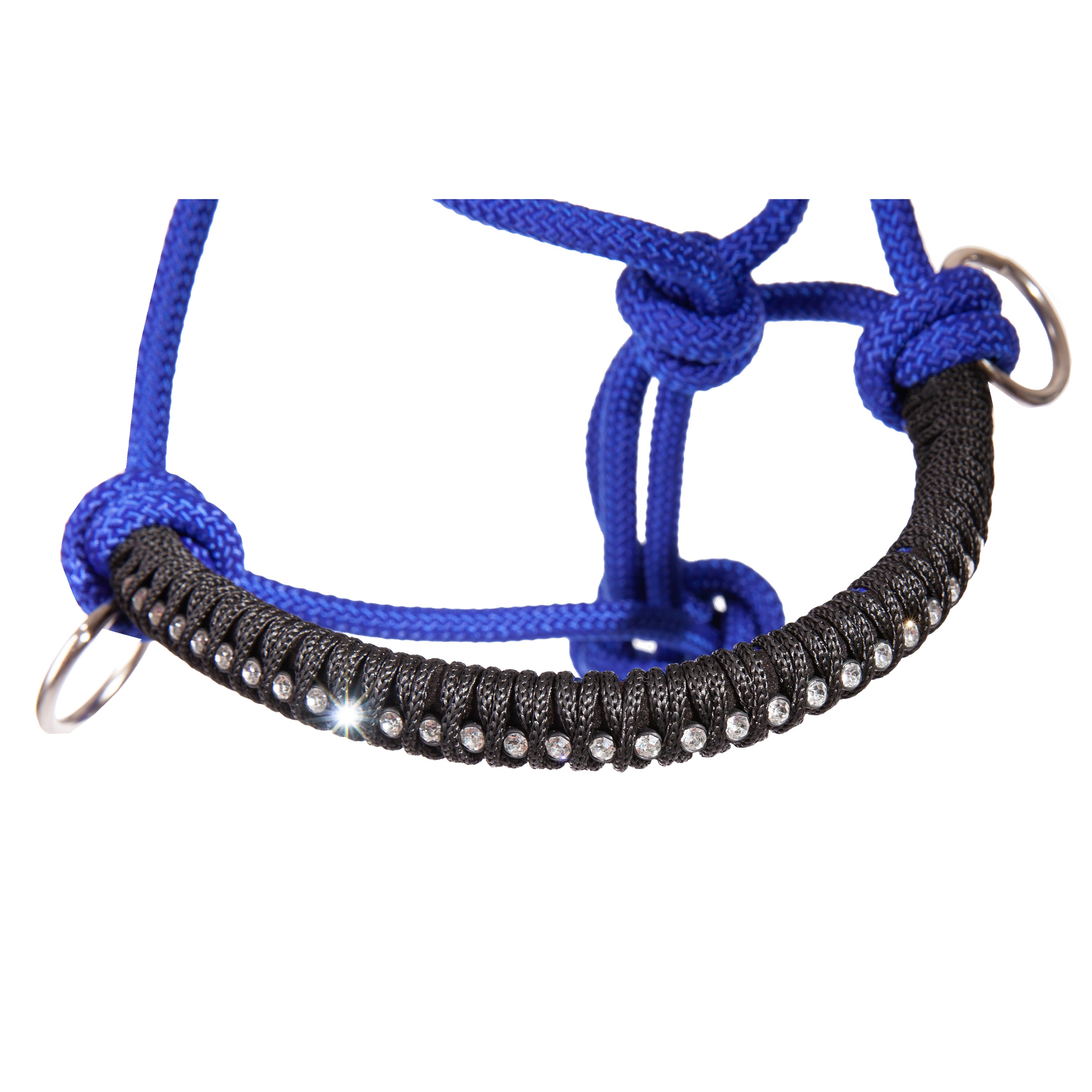 USG Knotenhalfter mit Zügel, royalblau
