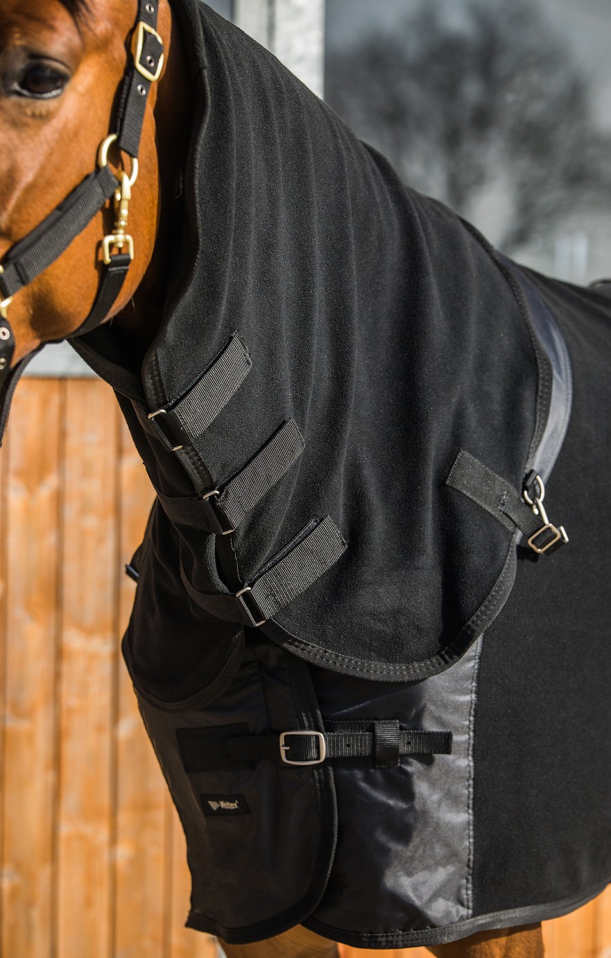 Back on Track Fleecedecke Supreme mit D-Ringen